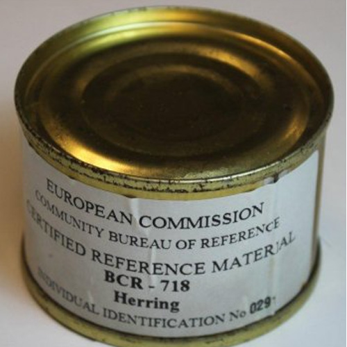 BCR-718 BCR-718 CANNED FRESH HERRING (PCBs) Material de Referencia