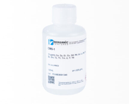 10 ppm Rare Earth, U, Th ICP Standard Tierras Raras Patron