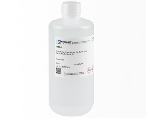CMS-5-500ML 10 ppm ICP Mix Standard 5 ICP patron Inorganic Ventures