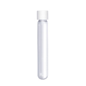 Labco Exetainer® 12ml Borosilicate Vials, Round Bottom (Wide Thread), Non-Evacuated, No Label, White Cap. Pack of 1000 Elemental Microanalysis