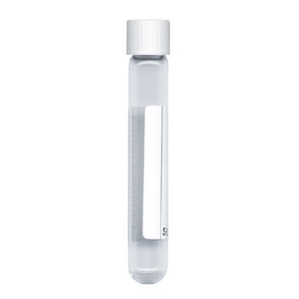 Labco Exetainer® 12ml Borosilicate Glass Vial Round bottom 101x15.5mm Evacuated Labelled Seal + White Cap. Pack of 1000 Elemental Microanalysis