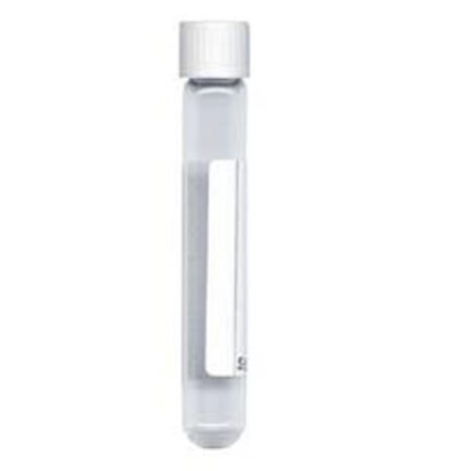 Viales de Vidrio Borosilicato Labco Exetainer® de 12 ml con Fondo Redondo (104x15.5mm), Evacuados, Etiquetados, Rosca Ancha, Sellados con Tapa Blanca. Pack de 1000 Unidades. Elemental Microanalysis