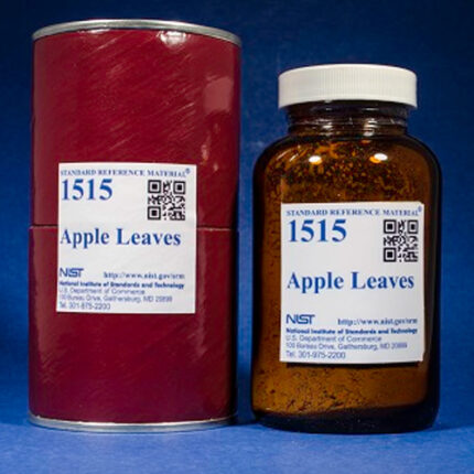 Material de referencia nist 1515 hojas de manzana seguridad alimentaria