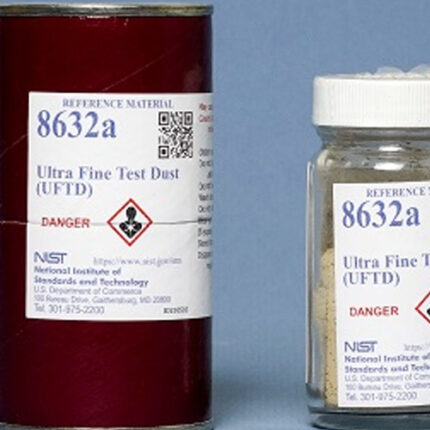 Ultra Fine Test Dust (UFTD) material d ereferencia certificado